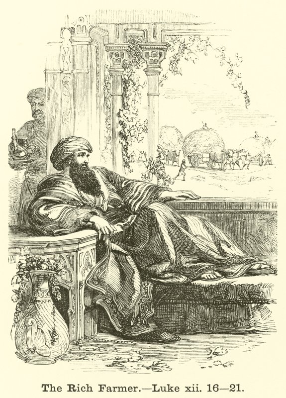 De rijke boer, Lucas, xii, 16, 21 door English School