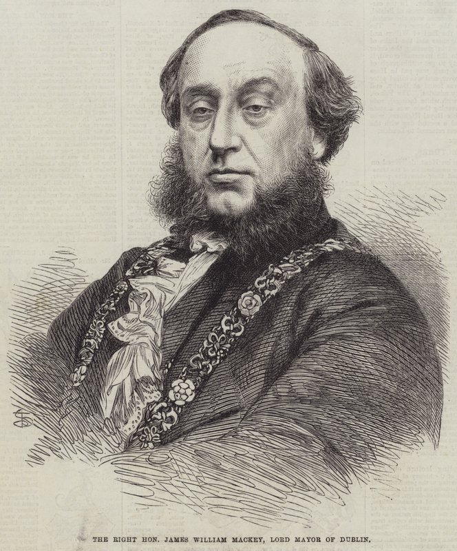 De Zeer Eerwaarde James William Mackey, Lord Mayor van Dublin door English School