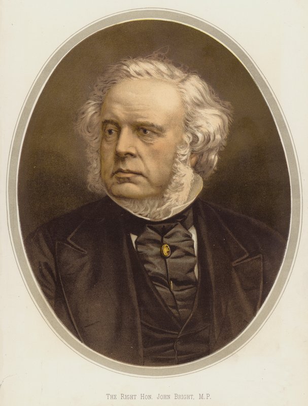 De Zeer Eerwaarde John Bright, MP door English School