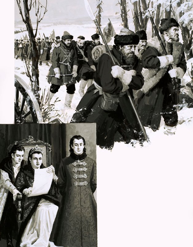 De Opkomst en Ondergang van de Romanovs: De Tsaar die Rusland Groot Maakte door English School