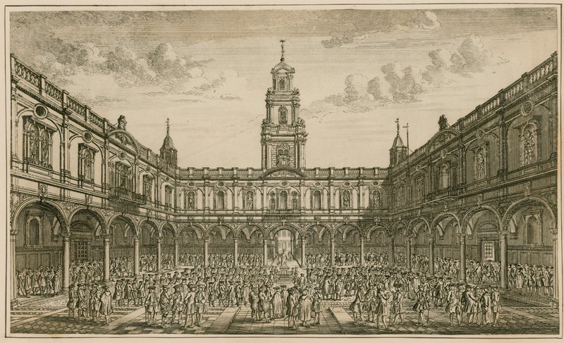 De Royal Exchange, Londen door English School