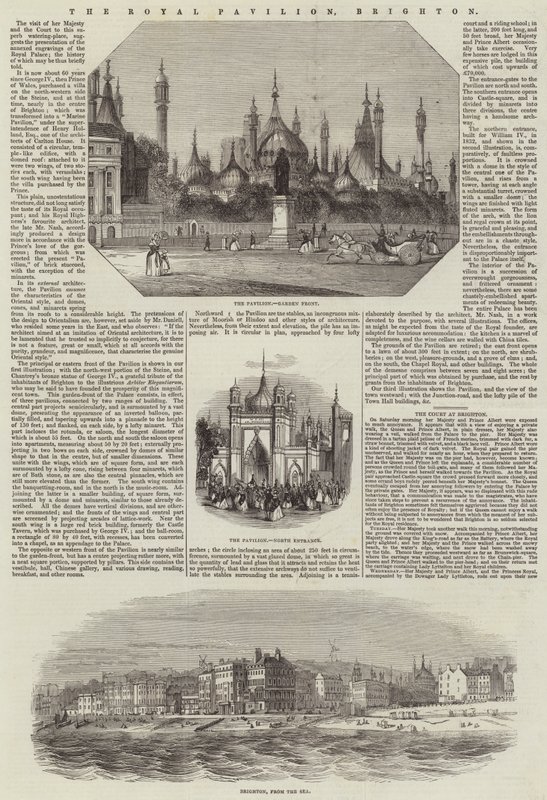 Het Royal Pavilion, Brighton door English School