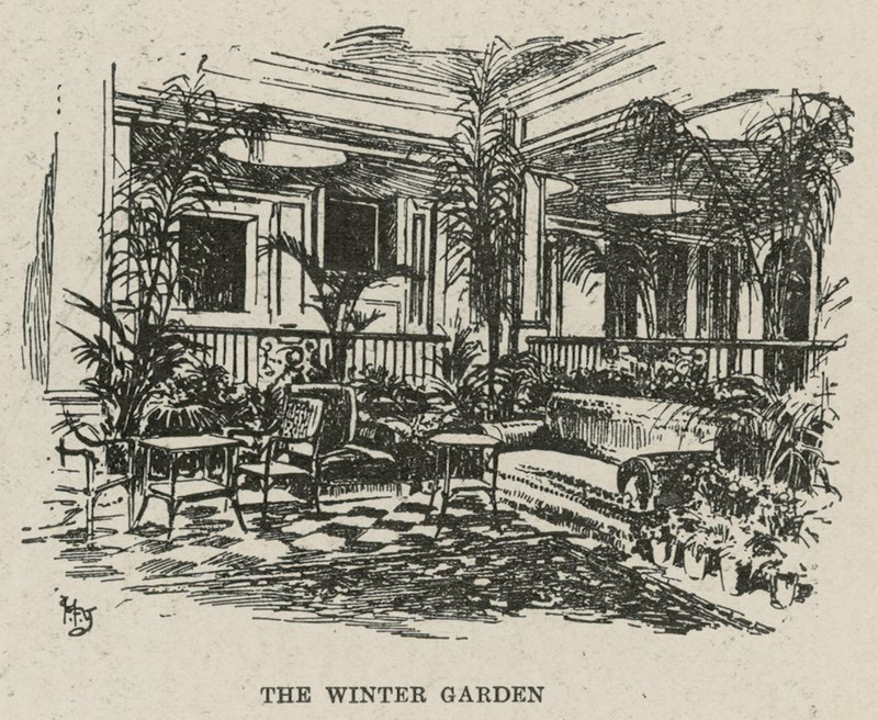Het Russell Hotel, Russell Square: De Wintertuin door English School