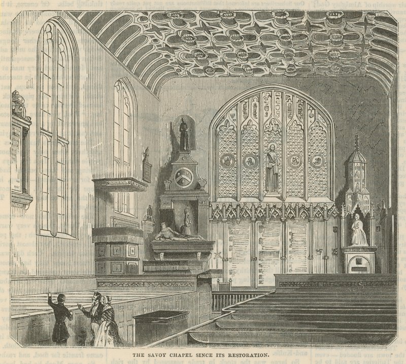 De Savoy Kapel sinds de restauratie door English School