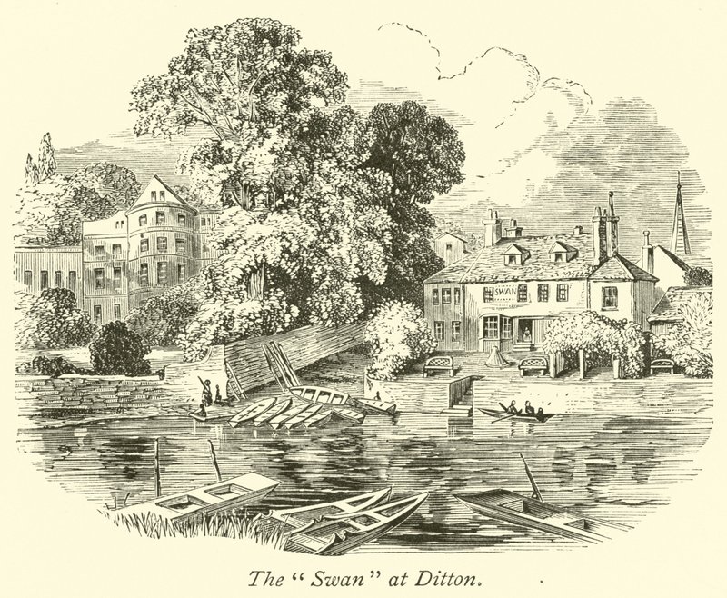 De Zwaan bij Ditton door English School