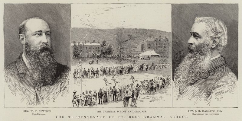 Het driehonderdjarig bestaan van de St Bees Grammar School door English School