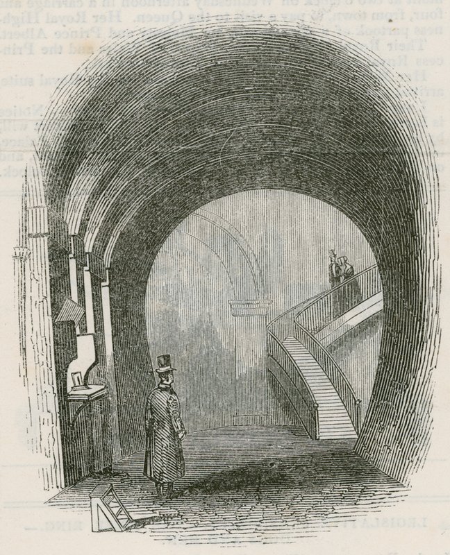 De Thames Tunnel door English School