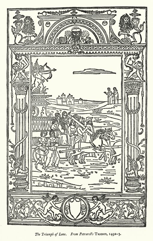 De triomf van de liefde, uit Petrarca