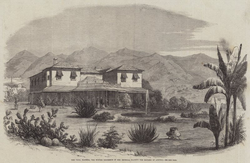 De Vigia, Madeira, de Winterresidentie van Haar Keizerlijke Majesteit de Keizerin van Oostenrijk door English School