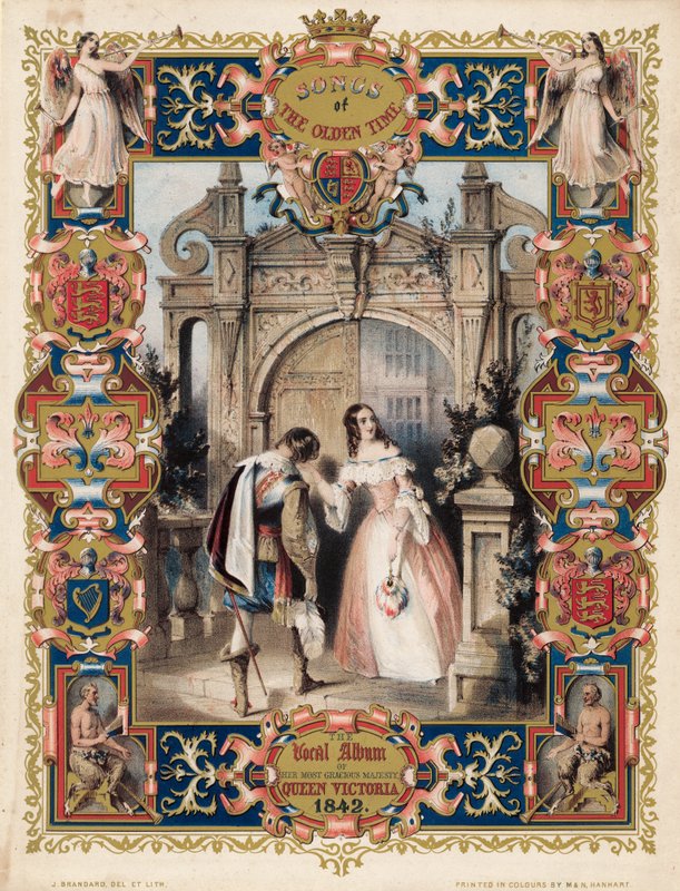 Het Zangalbum van Hare Meest Genadige Majesteit Koningin Victoria 1842 door English School