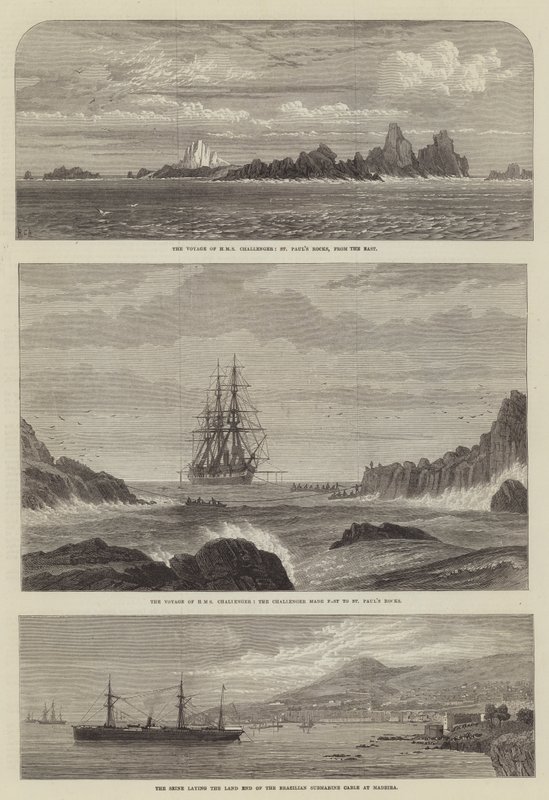 De reis van HMS Challenger, St Paul