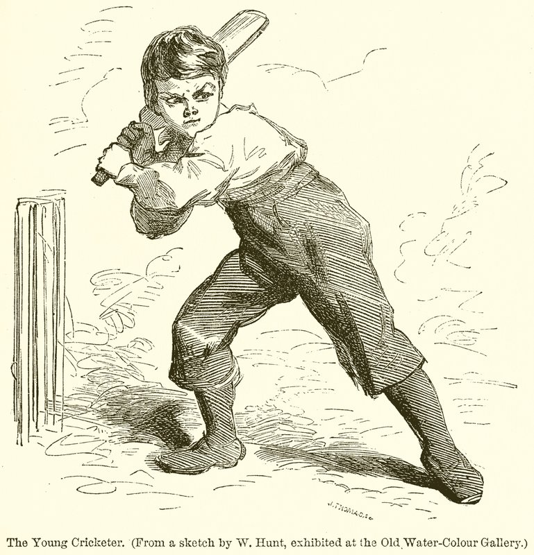 De Jonge Cricketspeler door English School