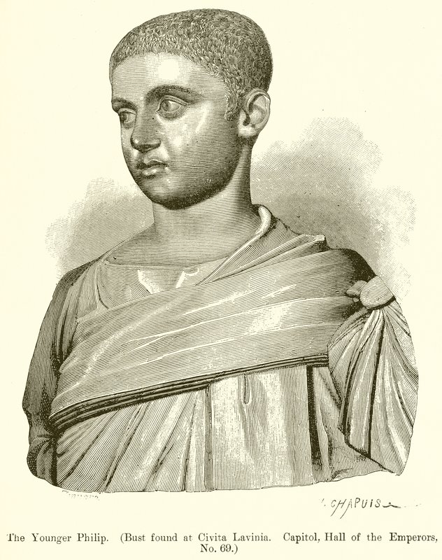 Philip de Jongere (buste gevonden in Civita Lavinia) door English School