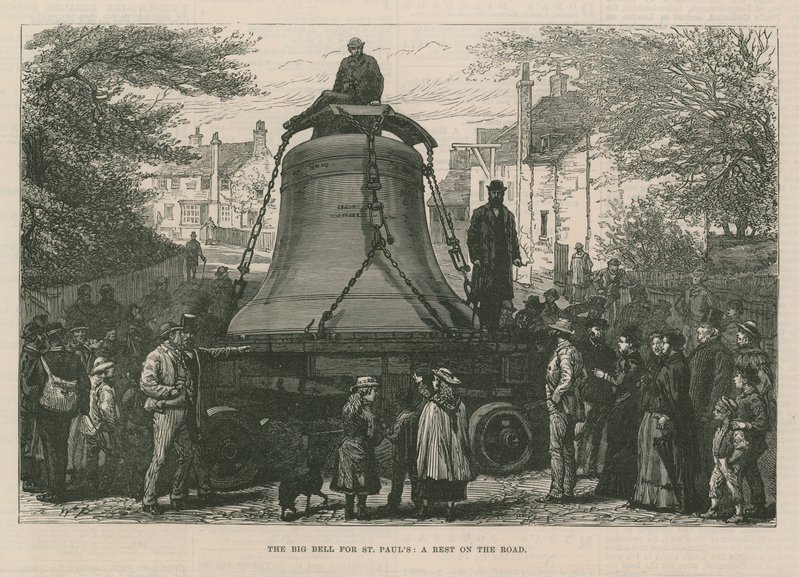 De grote klok voor St Paul