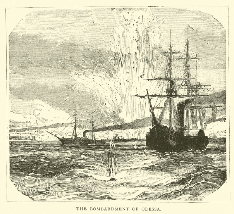 Het bombardement van Odessa door English School