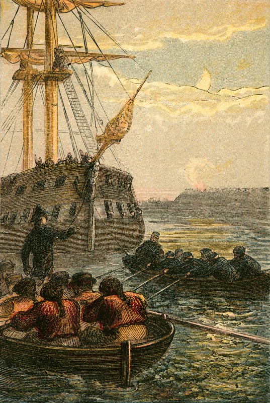 De verovering van de Hermione door English School