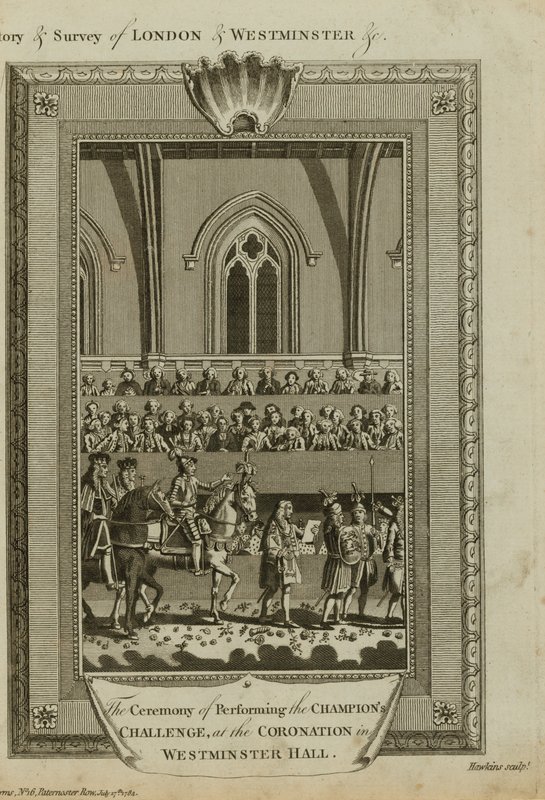 De ceremonie van het uitvoeren van de uitdaging van de kampioen door English School