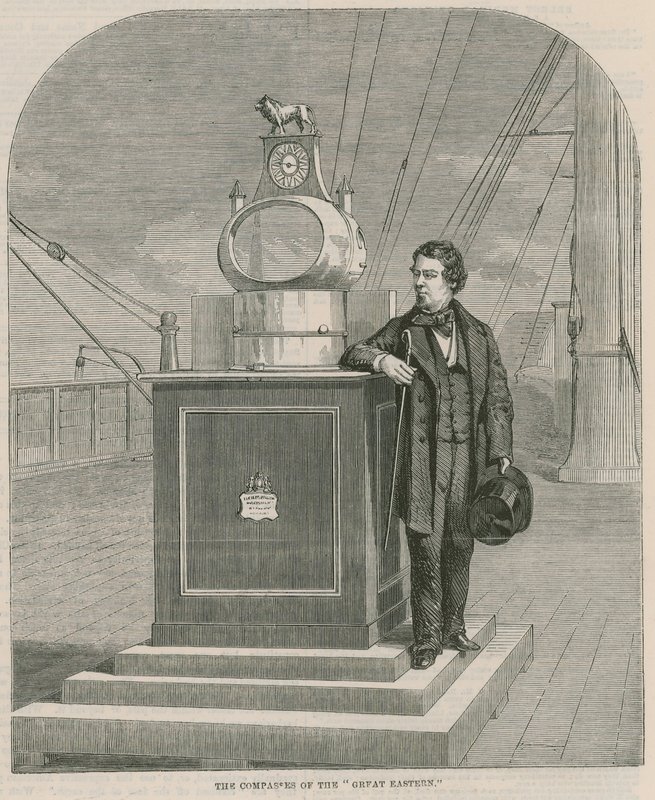 De kompassen van de Great Eastern door English School