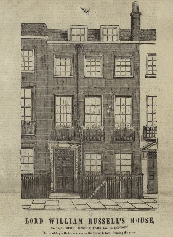 Het huis van Lord William Russell door English School