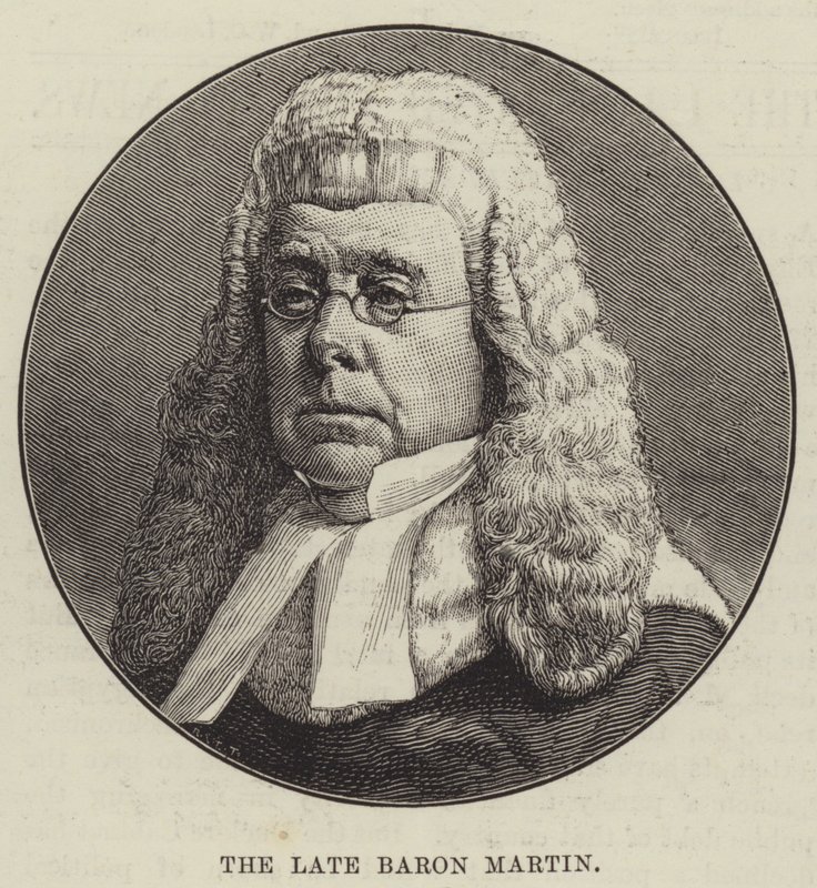 De overleden Baron Martin door English School