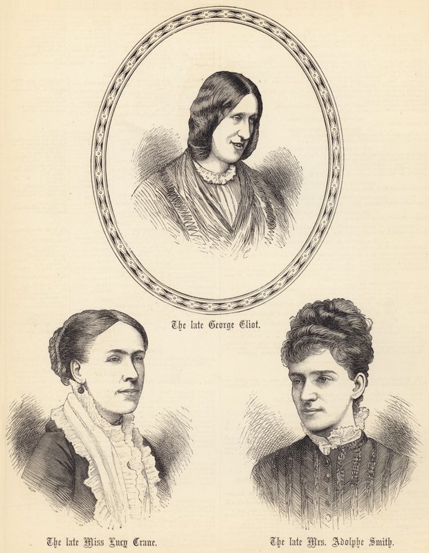 De wijlen George Eliot, wijlen Miss Lucy Crane, wijlen mevrouw Adolphe Smith door English School
