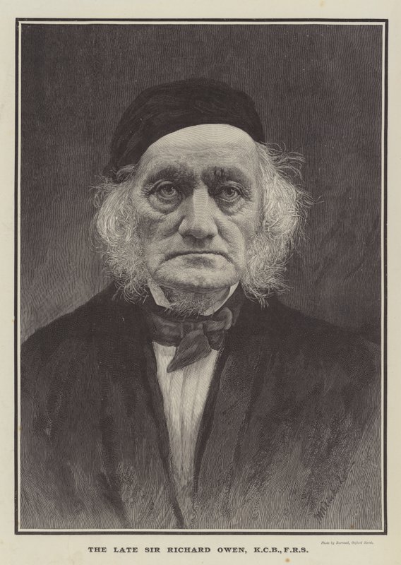 De overleden Sir Richard Owen, KCB, FRS door English School