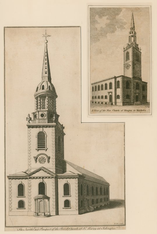 De nieuwe kerk, St. Marys, Islington door English School