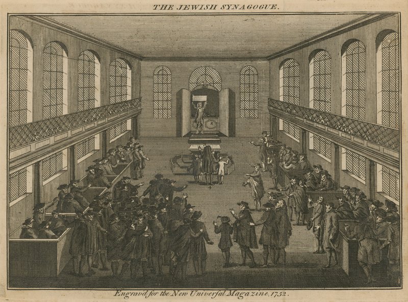 De nieuwe Joodse Synagoge door English School