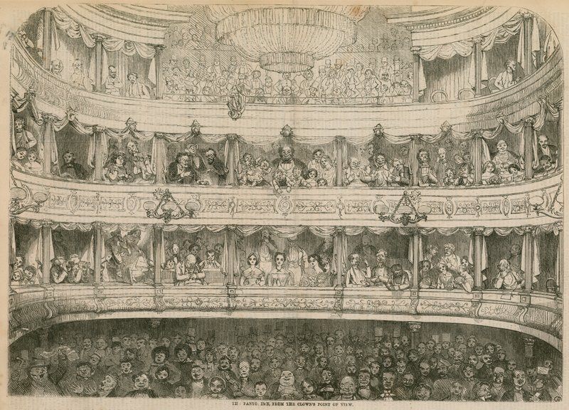 De pantomime vanuit het oogpunt van de clown door English School