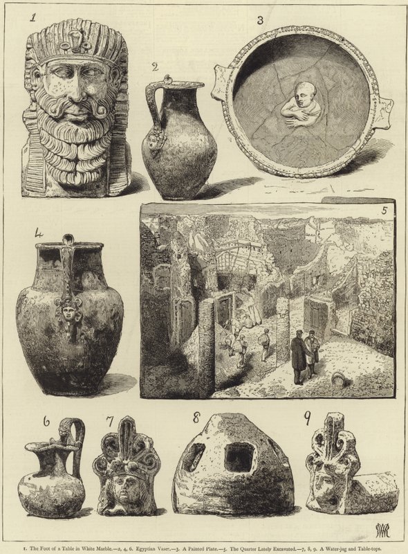 De recente opgravingen in Pompeii door English School