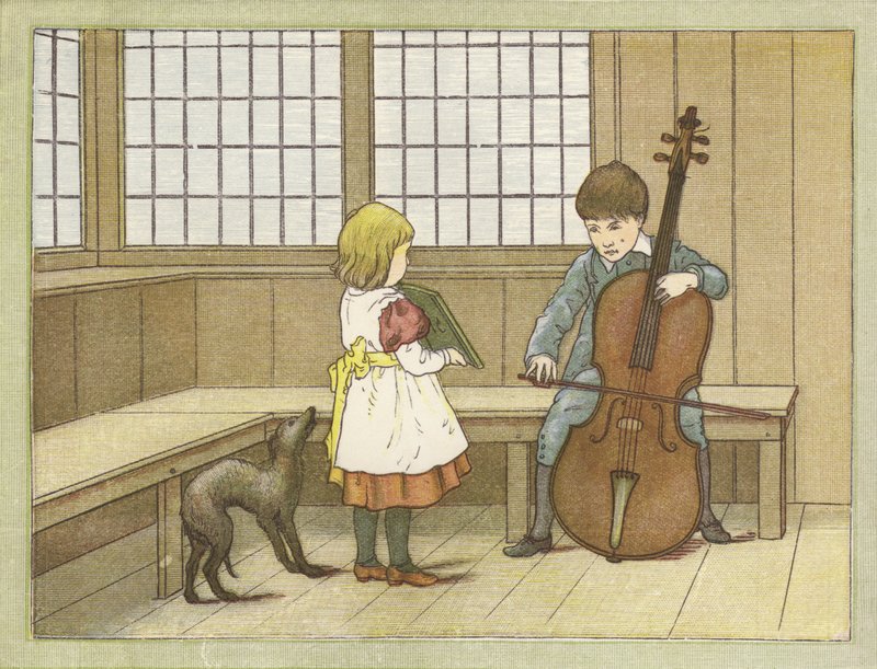 De jonge muzikant door English School
