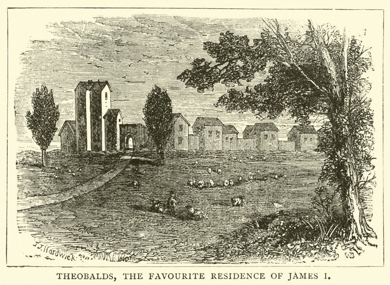 Theobalds, de favoriete residentie van Jacobus I door English School
