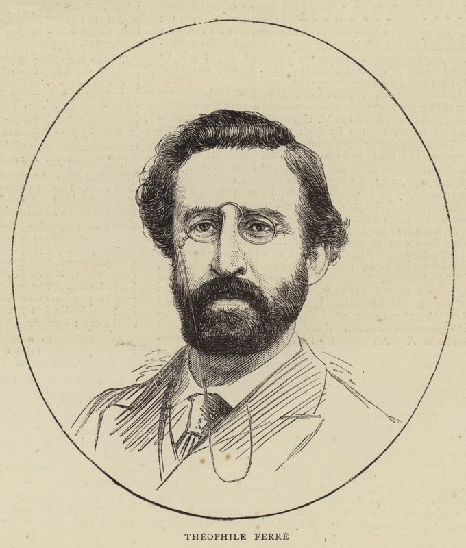 Theophile Ferre (gravure) door English School