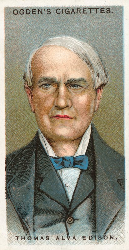 Thomas Alva Edison door English School