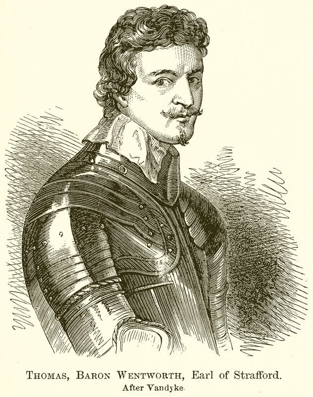 Thomas, Baron Wentworth, Graaf van Strafford door English School