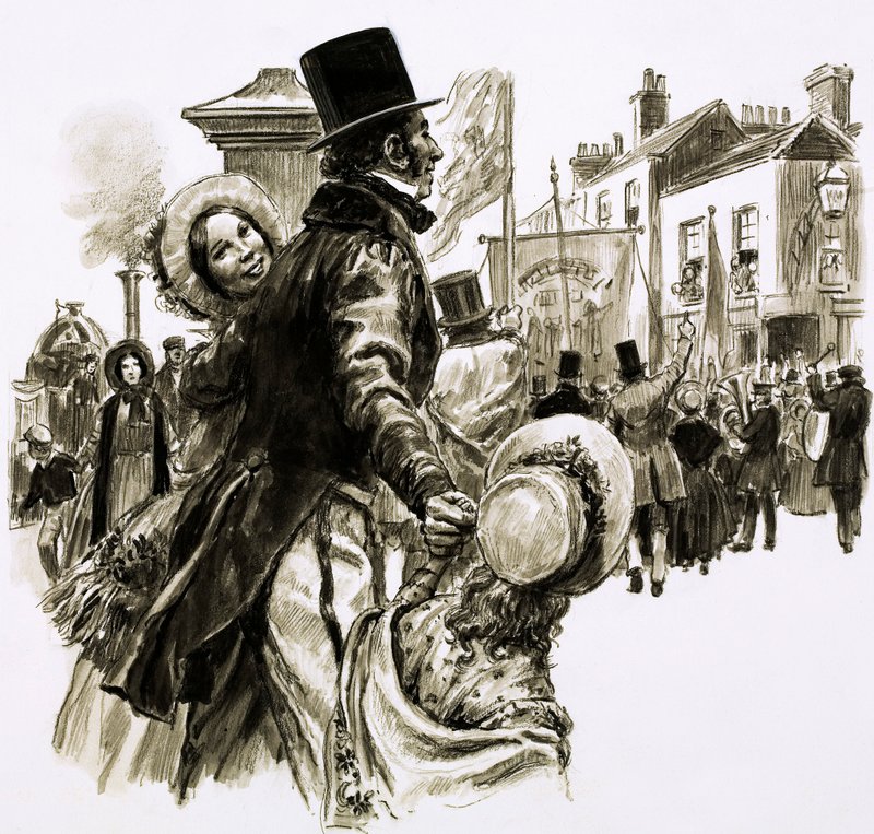 Thomas Cook organiseerde zijn eerste tour in 1841 door English School