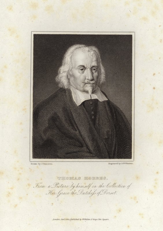 Thomas Hobbes door English School