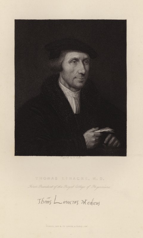 Thomas Linacre door English School