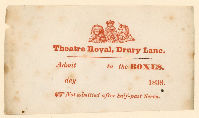 Ticket voor Drury Lane Theatre, Londen door English School