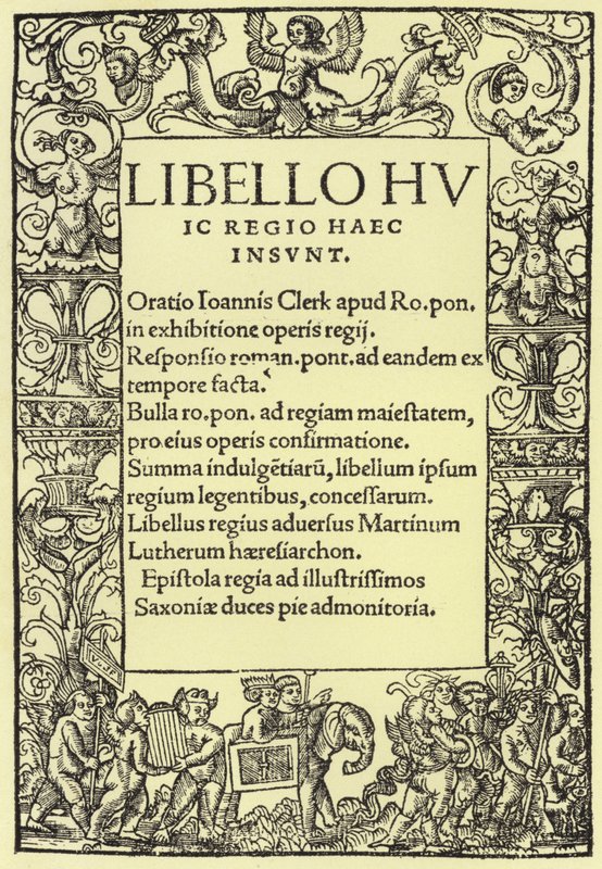 Titelpagina van Hendrik VIII