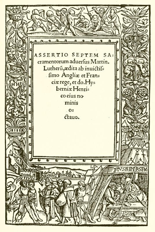 Titelpagina van Henry VIII