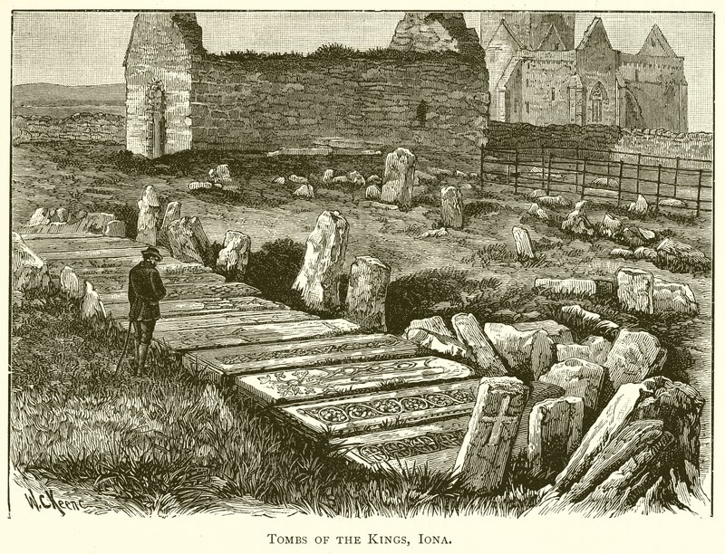 Graven van de Koningen, Iona door English School
