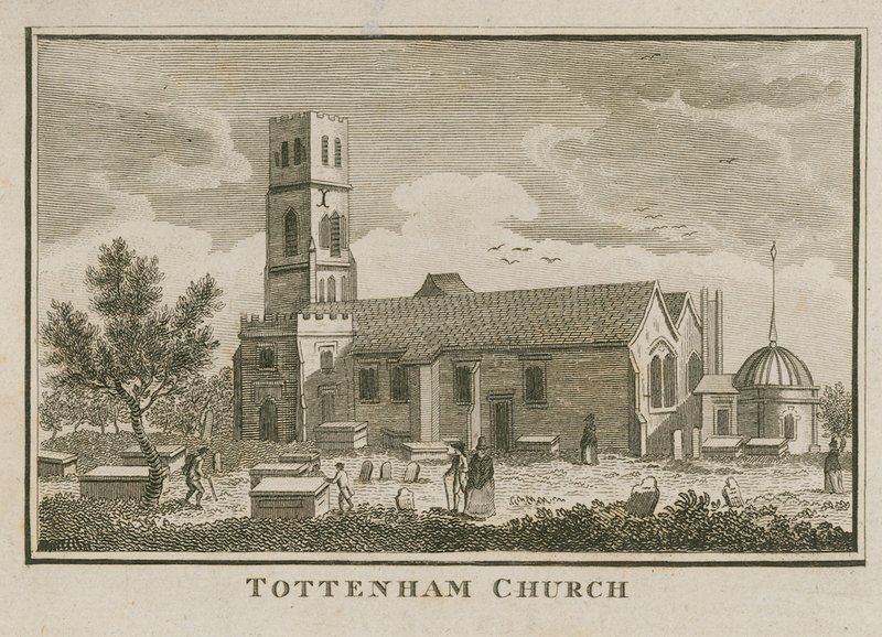 Tottenham Kerk, Londen door English School