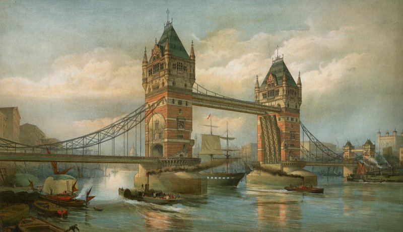 Tower Bridge, Londen door English School