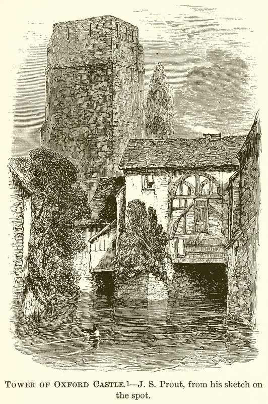 Toren van Oxford Castle door English School