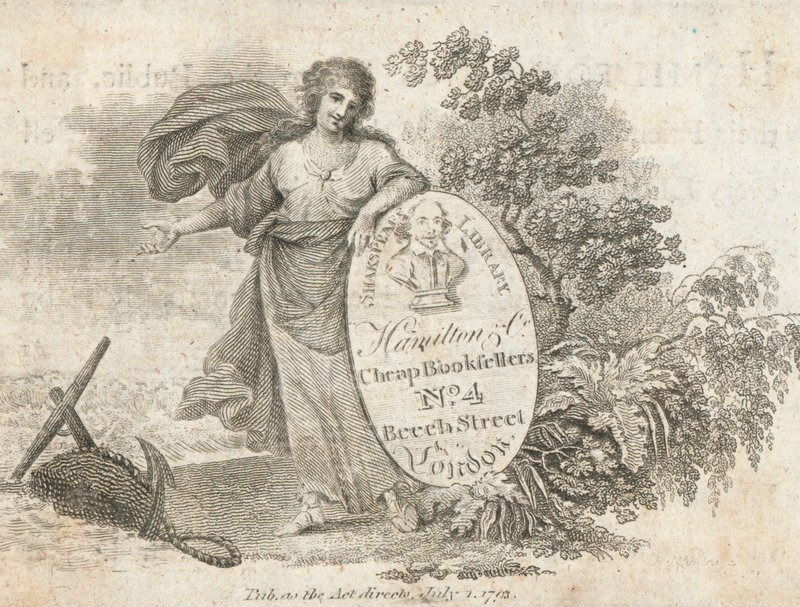 Handelskaart, Hamilton & Co door English School