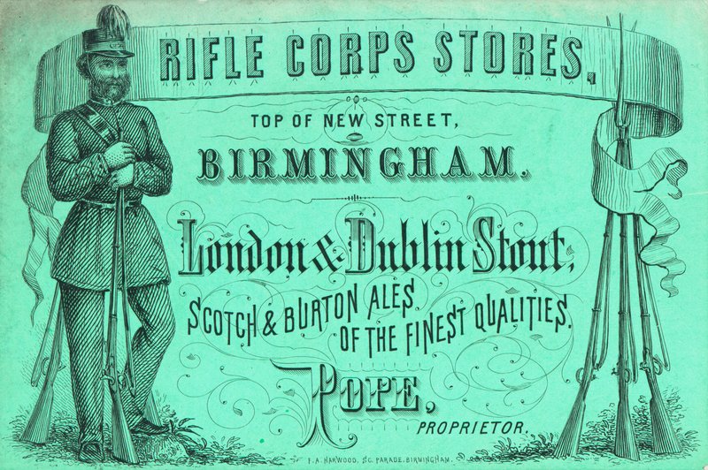 Handelskaart, Rifle Corps Stores door English School