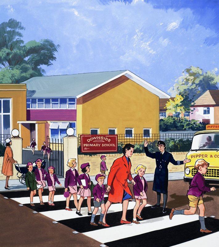 Verkeersregelaar door English School