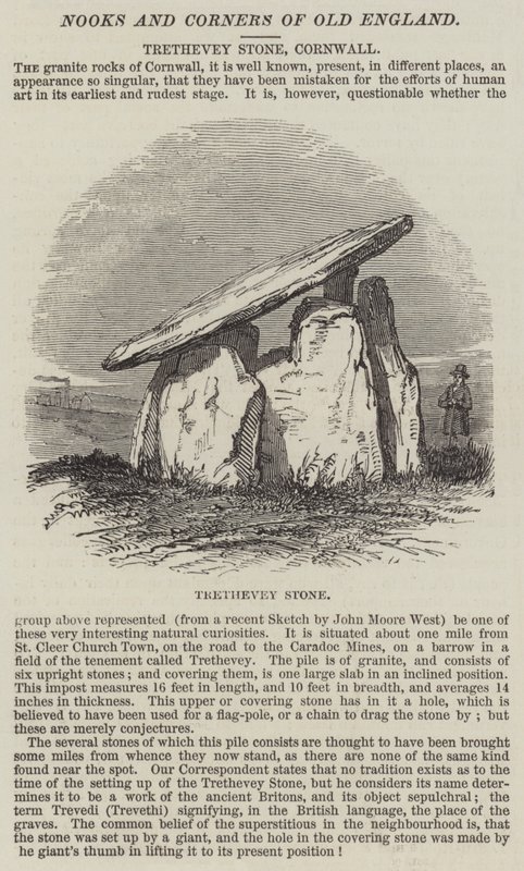 Trethevey Steen, Cornwall door English School