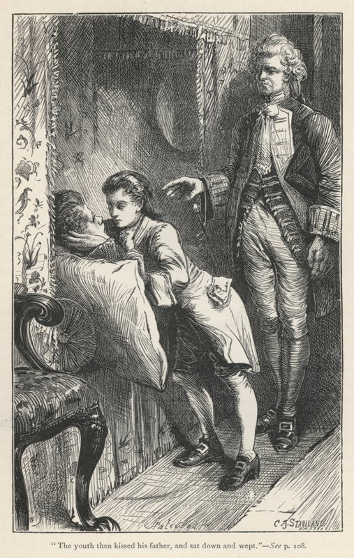 Tristram Shandy, de dood van Le Fevre door English School